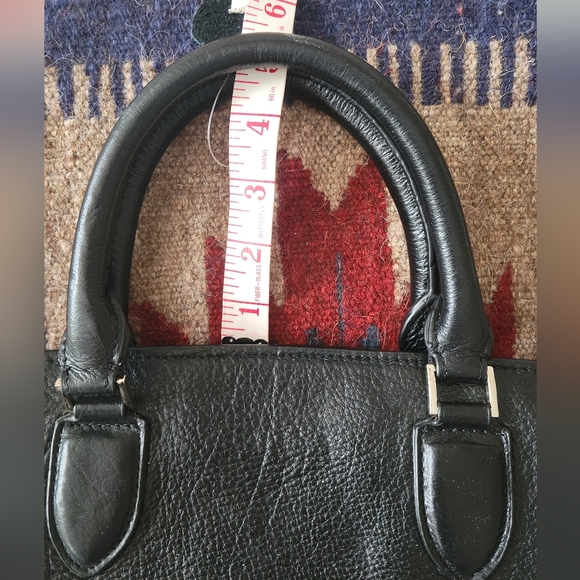 Black Shoulder Bag with extra strap - Picture 11 of 11